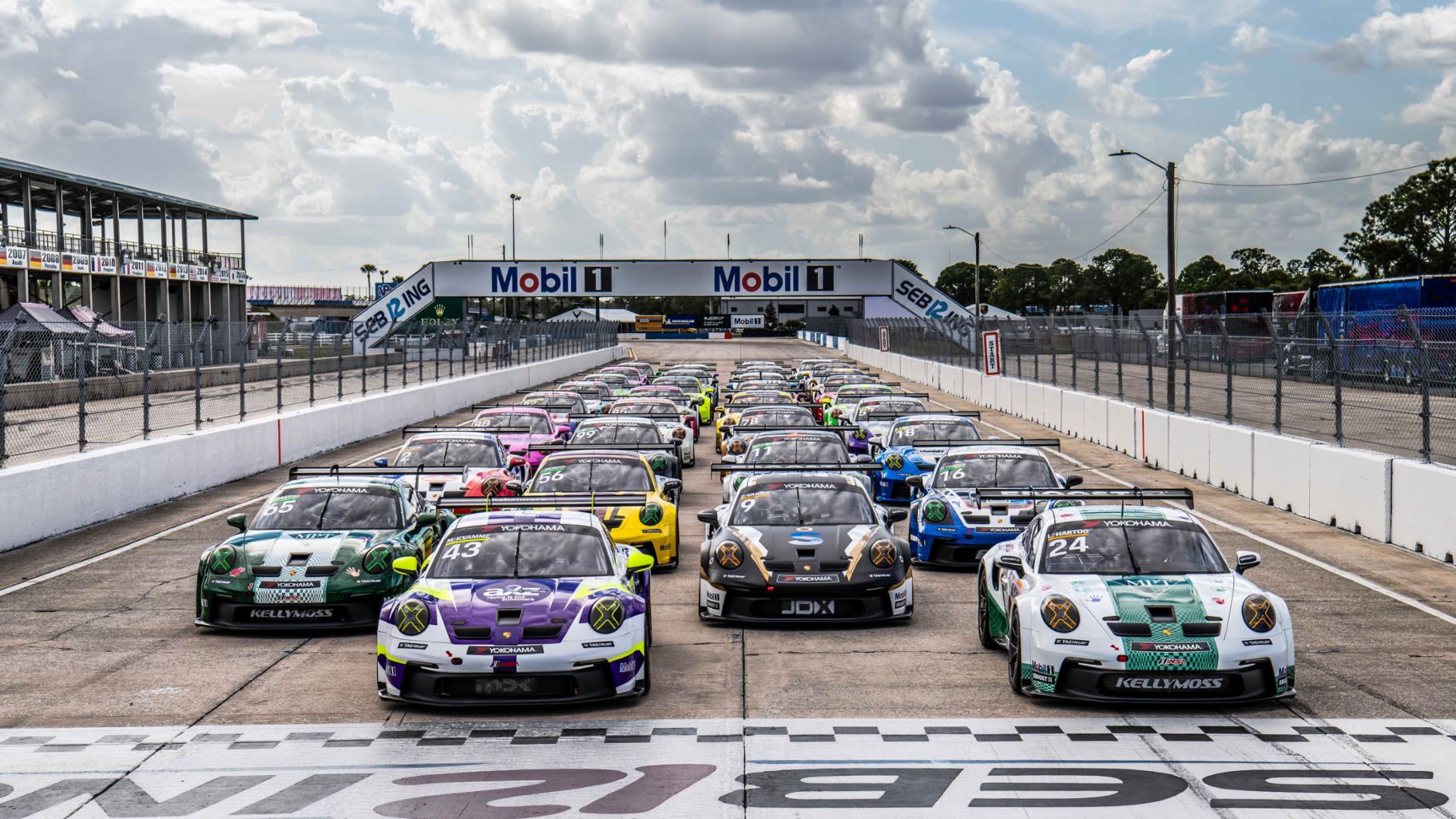 PMNA Carrera Cup Sebring Test 2024