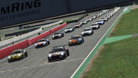 Qualification for the Porsche TAG Heuer Esports Supercup begins