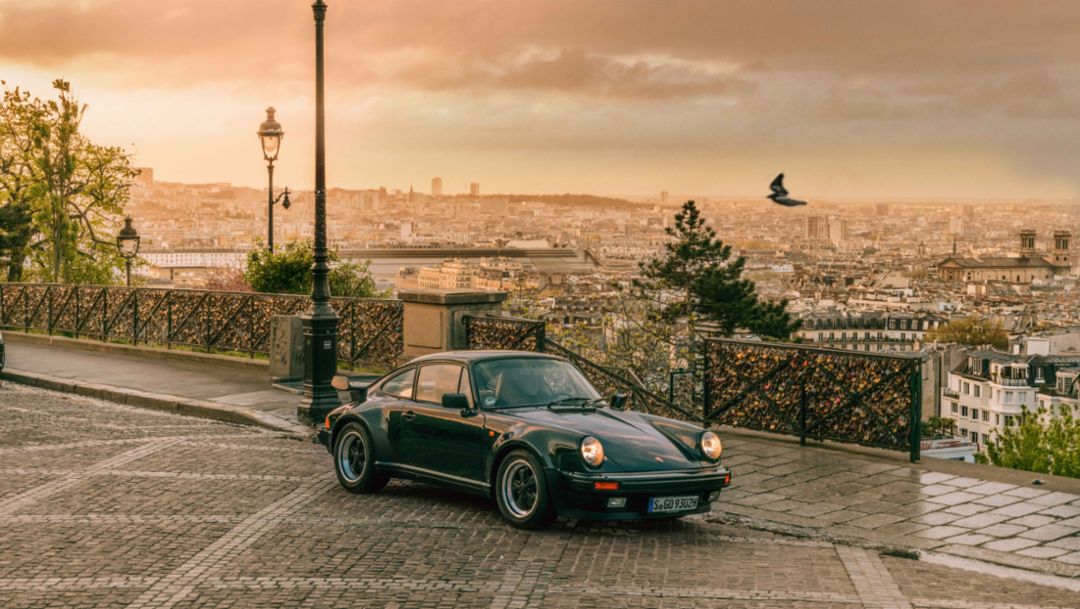 Por París con un 911 Turbo